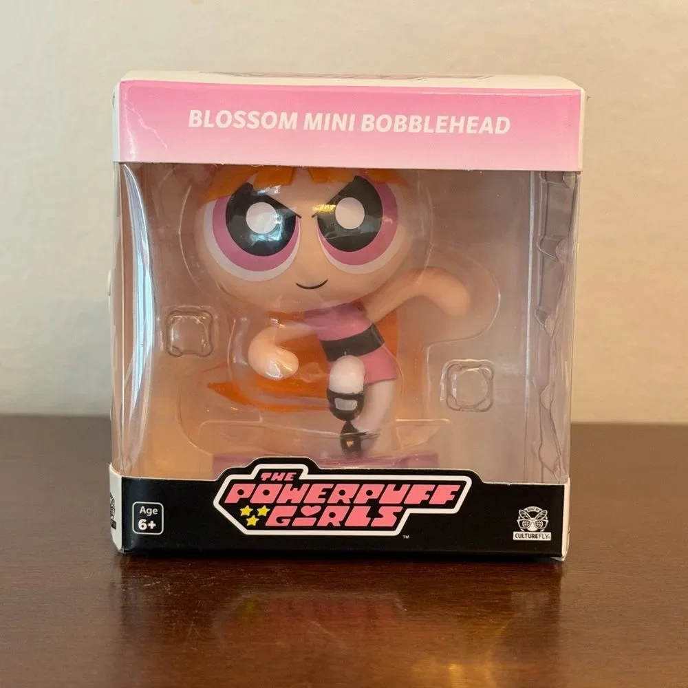 NEW Powerpuff Girls Blossom Mini Bobblehead
